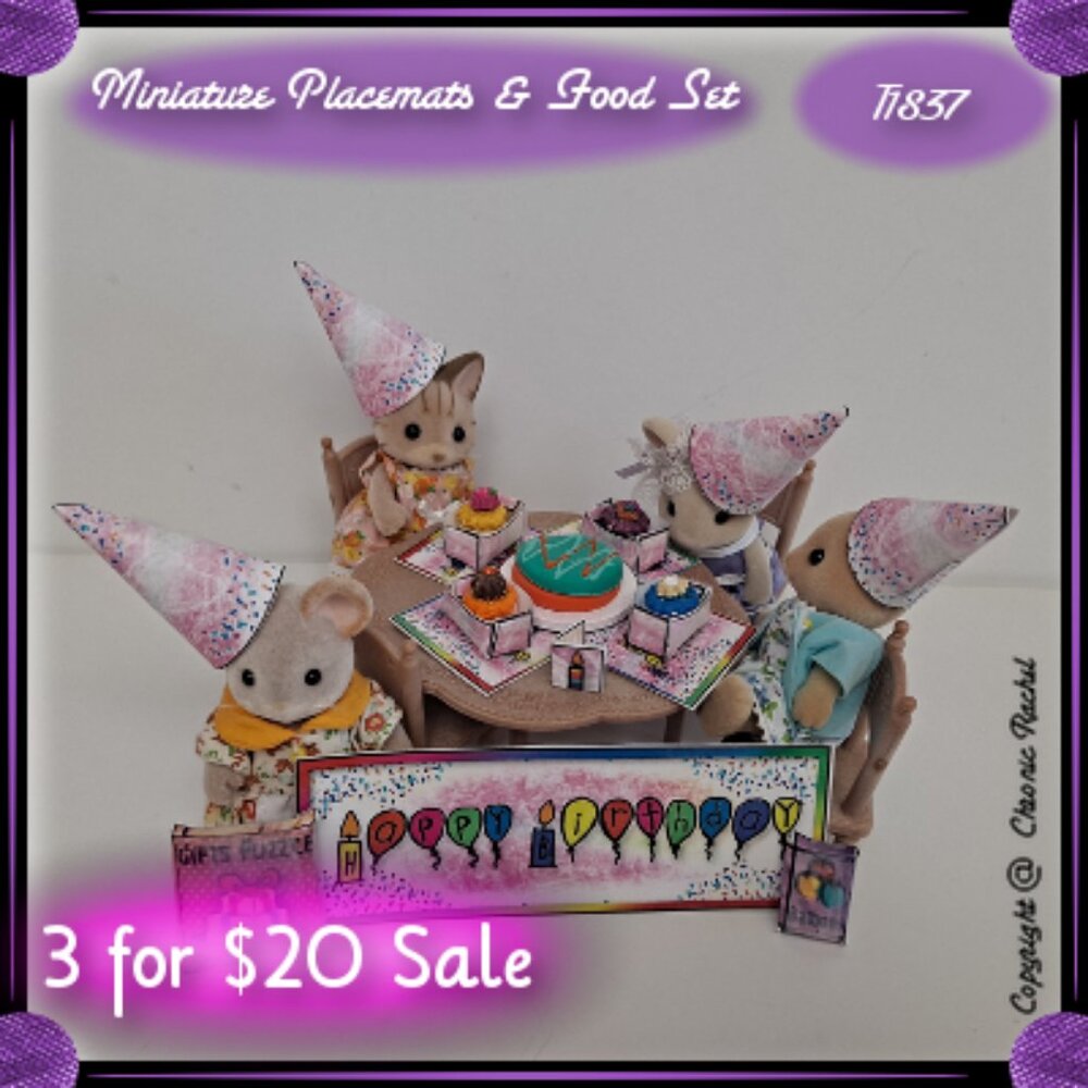 Zigzag Birthday Cakes & Glued-Together Desserts